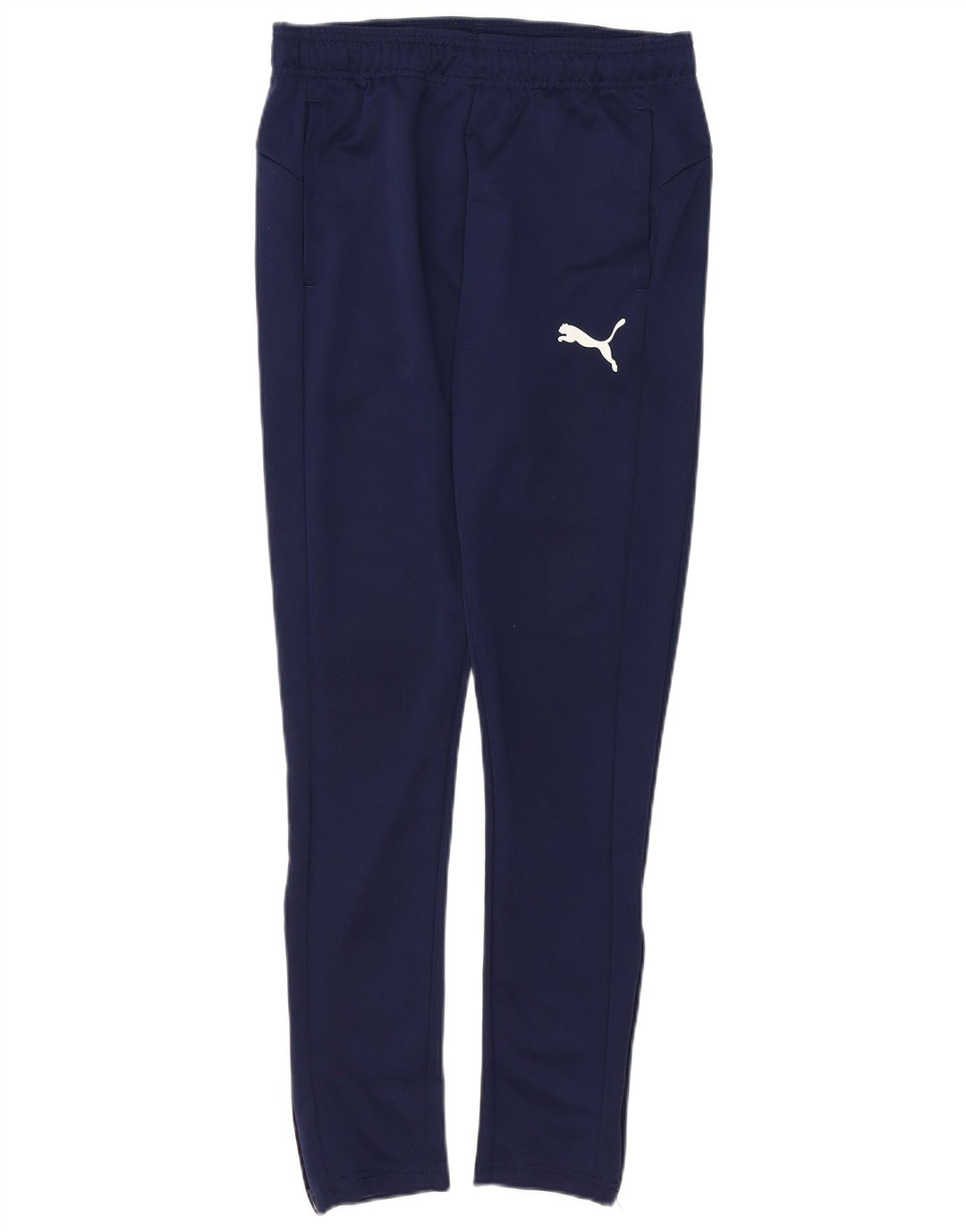 PUMA Mens Slim Tracksuit Trousers Small  Navy Blue
