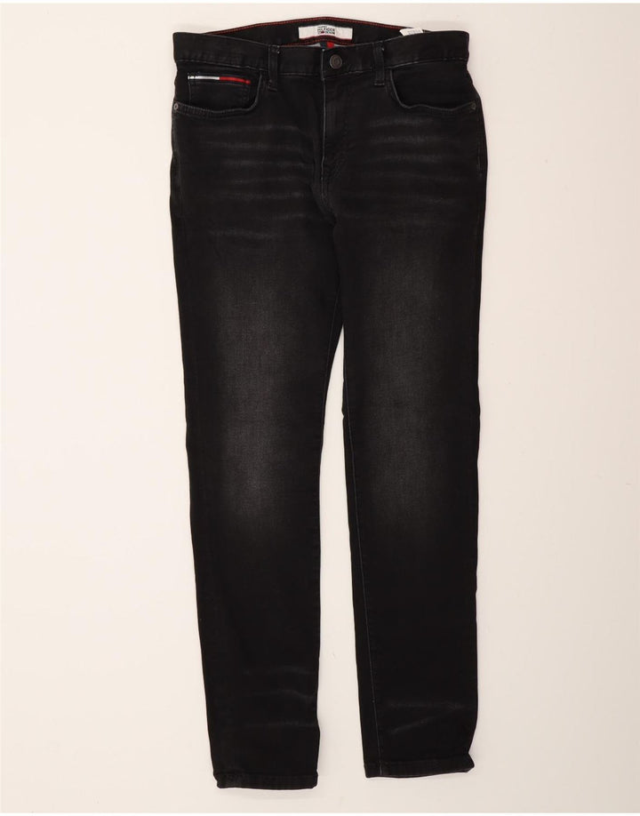 Tommy Hilfiger Herren Skinny Jeans W32 L32 Graue Baumwolle