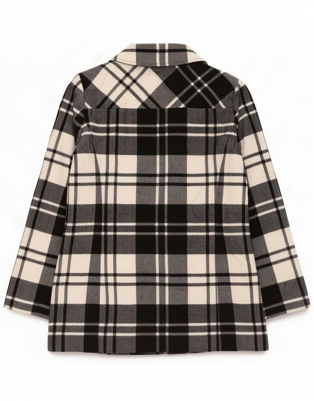 Marks & Spencer Damenmantel UK 12 Medium Black Check