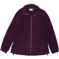 Mountain Warehouse Fleecejacke für Damen, UK 14, Größe L, Lila, Polyester