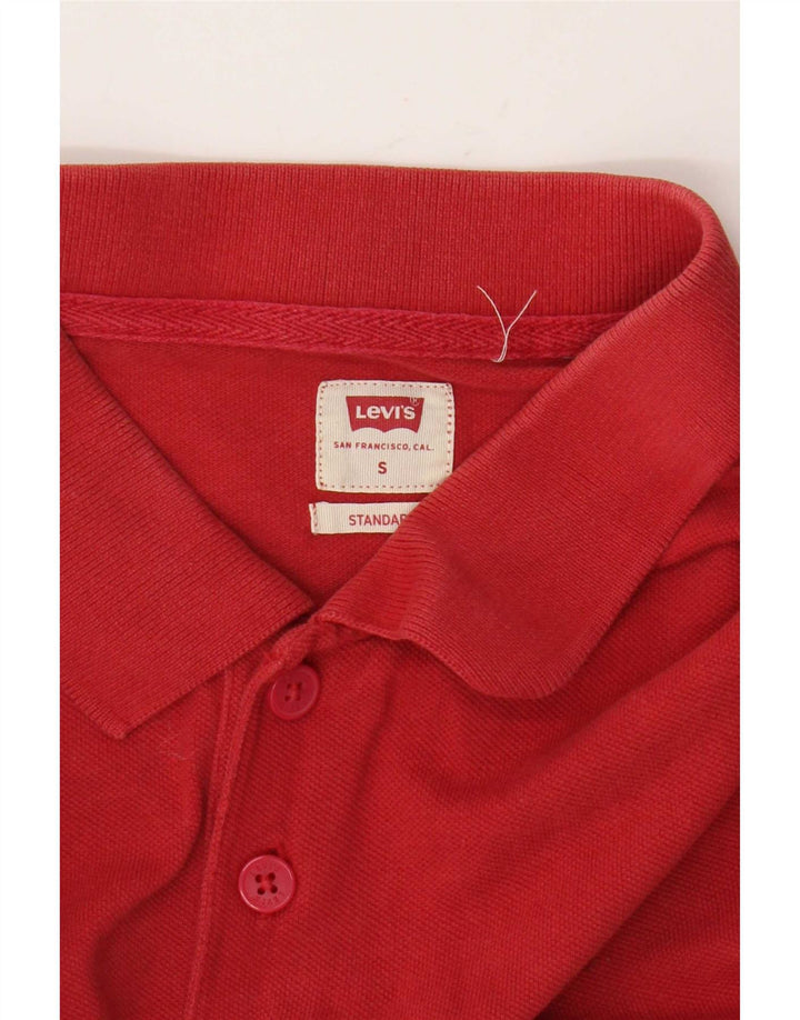 Levi's Herren Standard-Poloshirt, Größe S, Rot