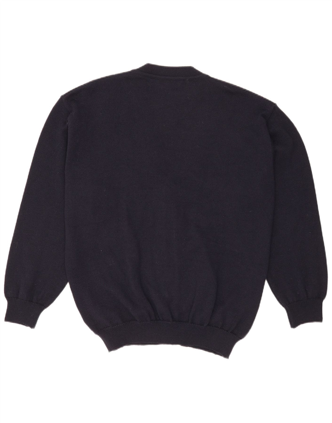 Monello Herren-Strickjacke, groß, marineblau, geometrisch