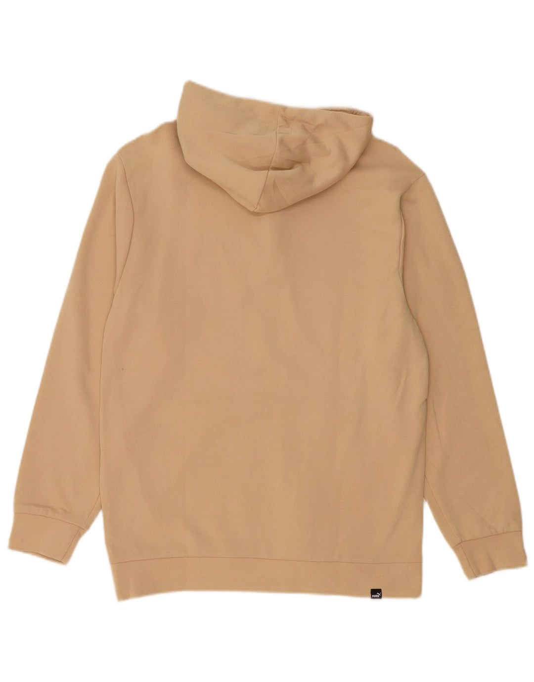 Puma Herren Kapuzenpullover mit Reißverschluss, Größe S, beige, Baumwolle