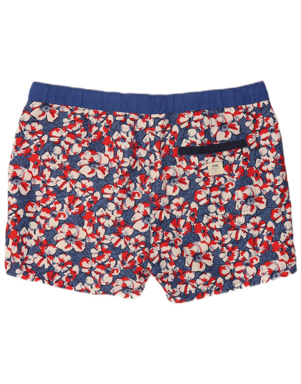 Tommy Hilfiger Herren Badeshorts XL Marineblau mit Blumenmuster