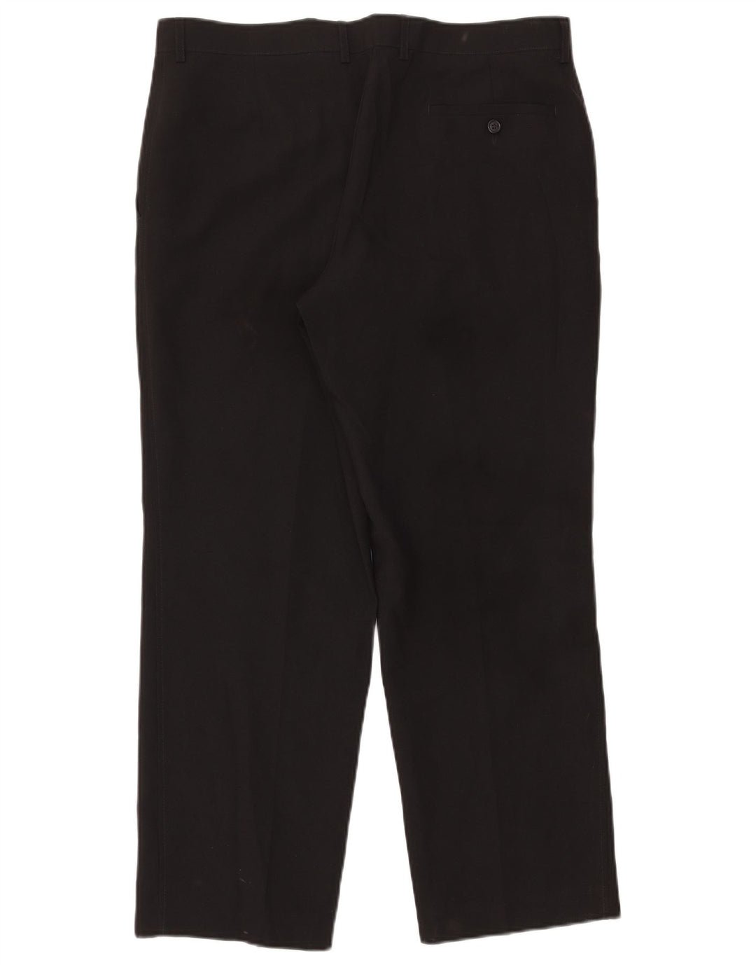 Gerade Herren-Chinohose von Marks & Spencer, W36, L29, Schwarz, Polyester