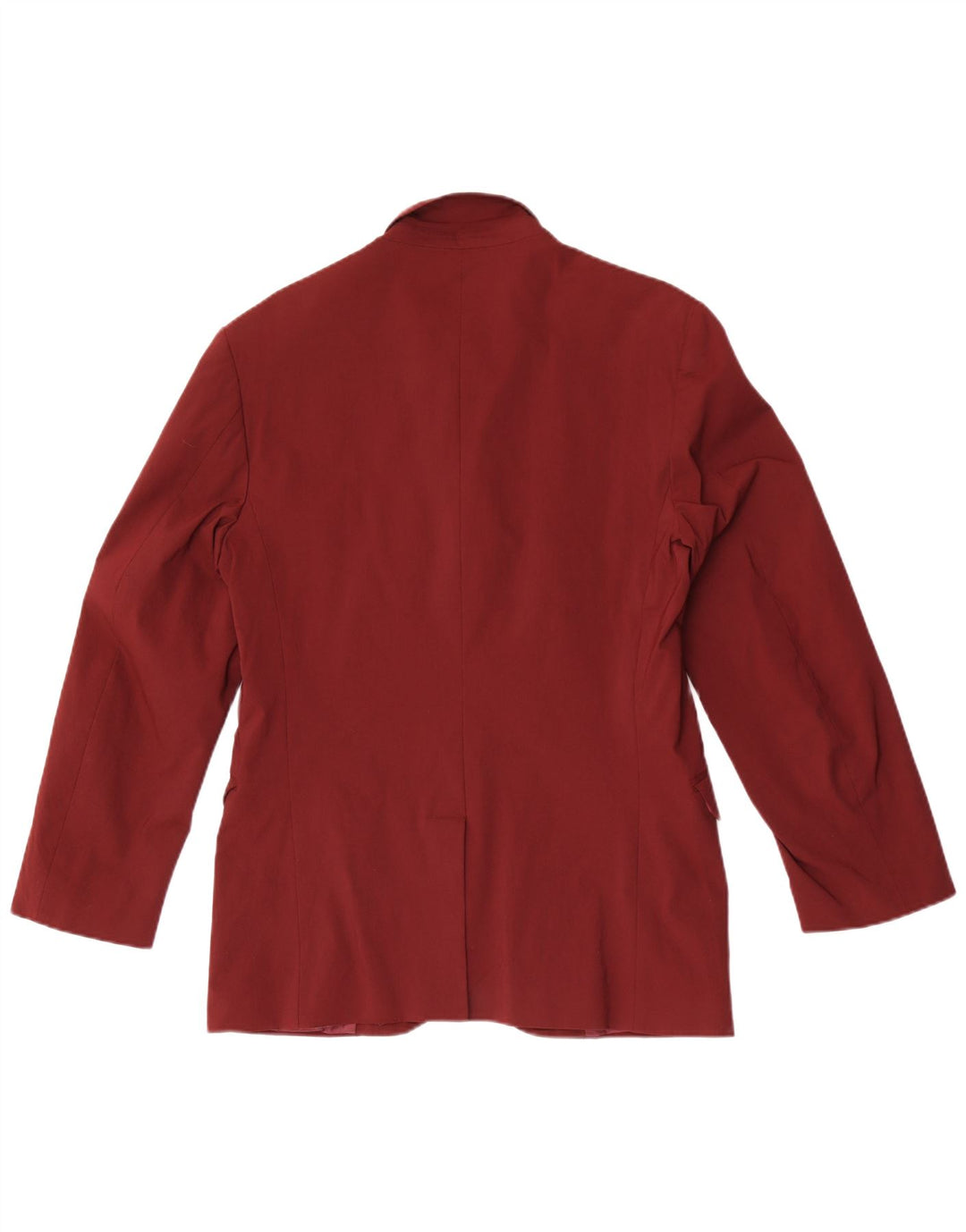 Moschino Herren-Blazer mit 3 Knöpfen, Gr. 36, klein, kastanienbraune Viskose