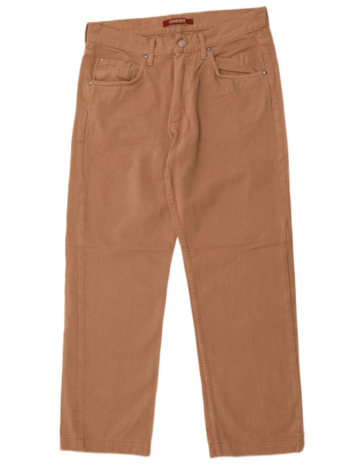 Carrera Herren 700 Straight Jeans W33 L28 Braune Baumwolle