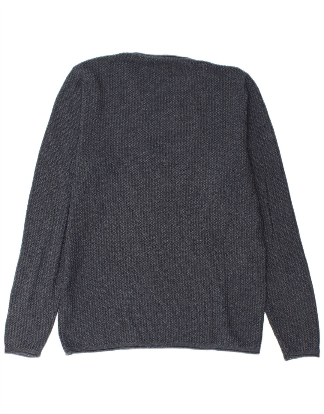 Jack & Jones Herren-Pullover mit Rundhalsausschnitt, mittelmarineblaue Baumwolle