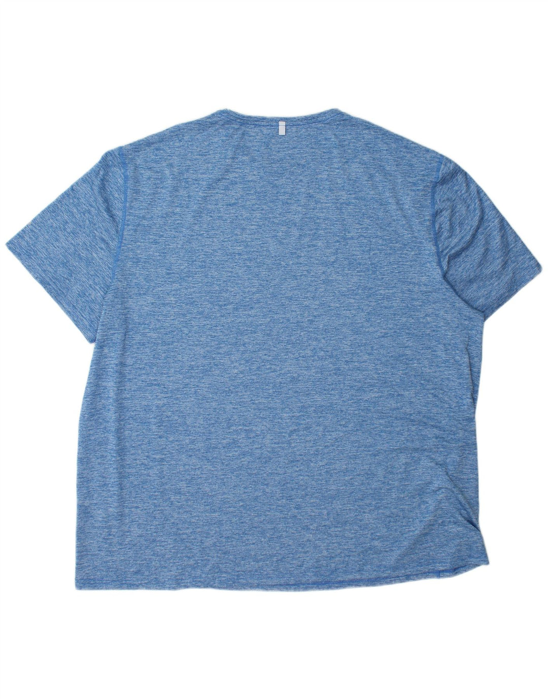 RUSSELL ATHLETIC Herren Dri-Power T-Shirt Top 3XL Blau geflecktes Polyester