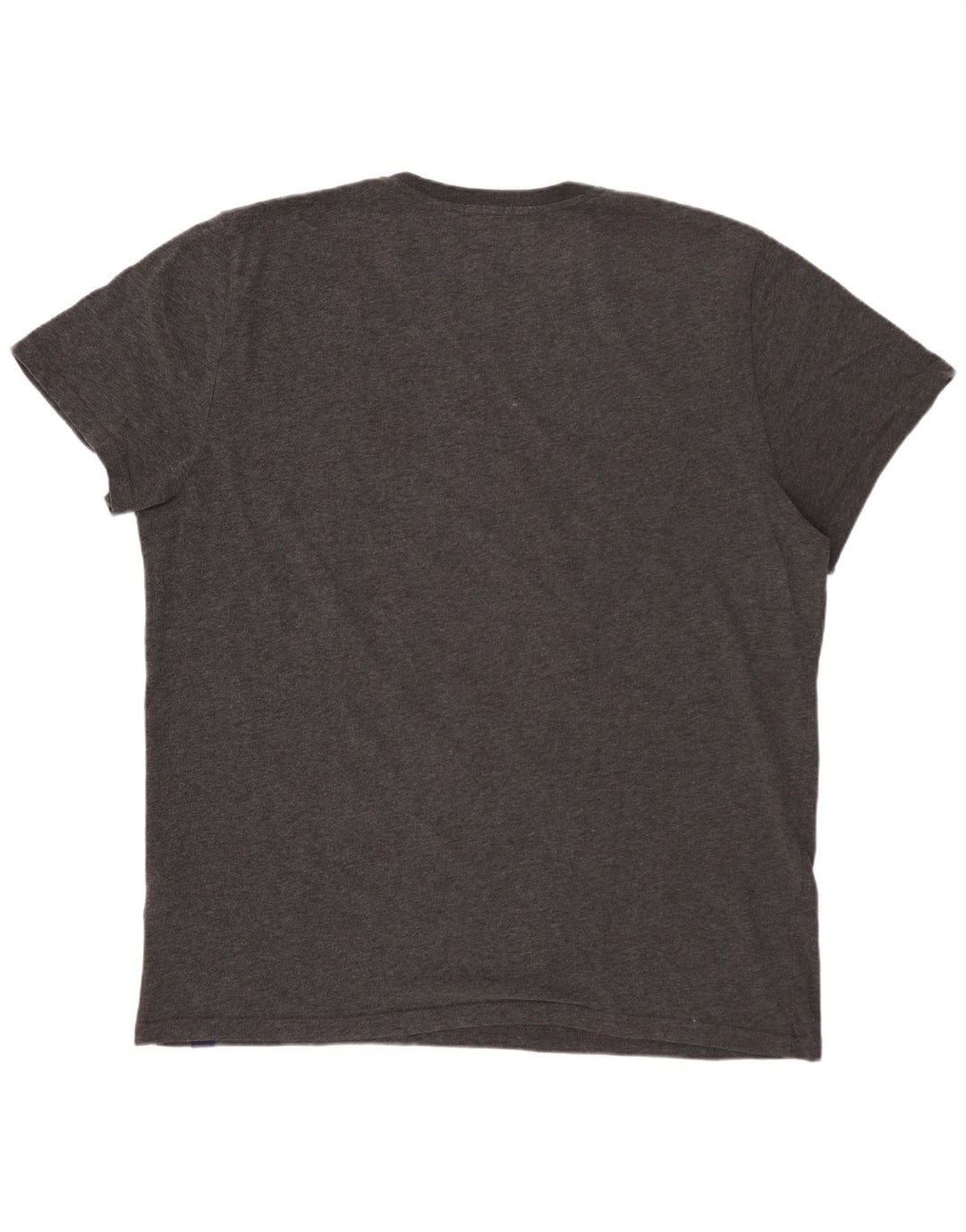 SUPERDRY Herren Grafik-T-Shirt-Oberteil 3XL aus grauer Baumwolle