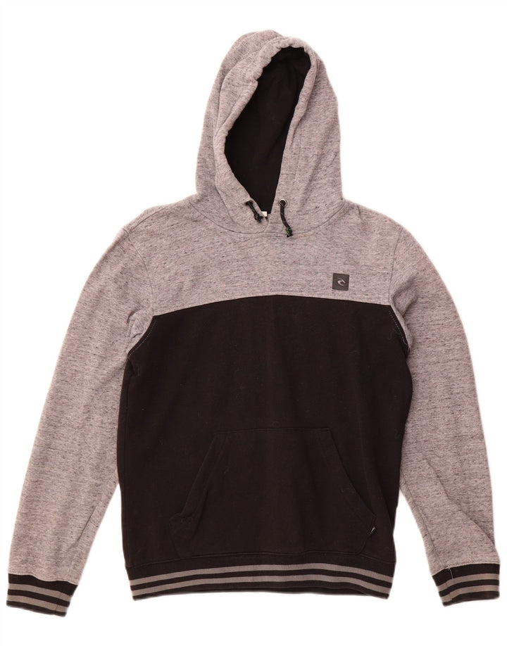 Rip Curl Jungen-Kapuzenpullover mit Grafik, 13–14 Jahre, Schwarz, Farbblock