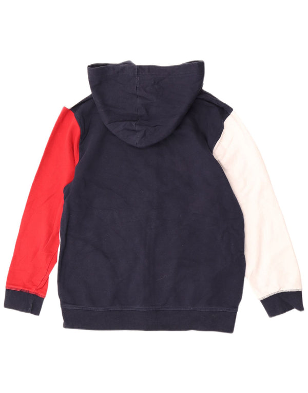 Tommy Hilfiger Jungen-Kapuzenpullover mit Reißverschluss, 15–16 Jahre, XL, mehrfarbig