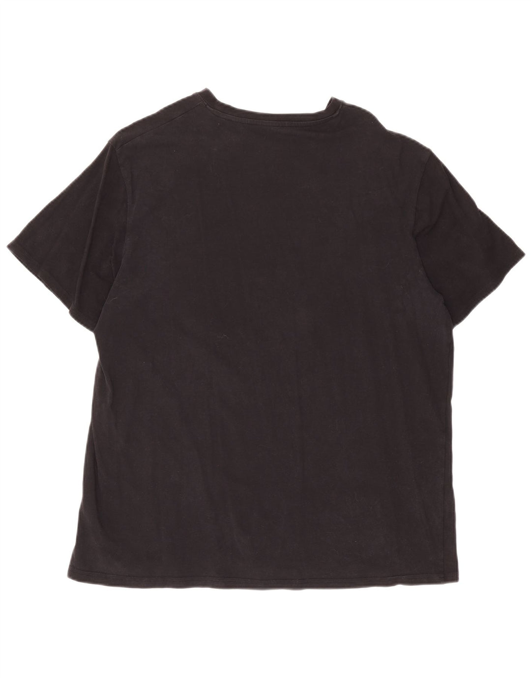 Ted Baker Herren T-Shirt Top Large Schwarz Baumwolle