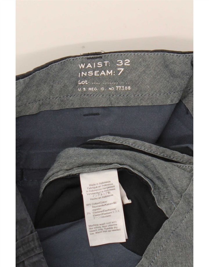 J. Crew Herren-Chinoshorts W32, mittelmarineblaue Baumwolle