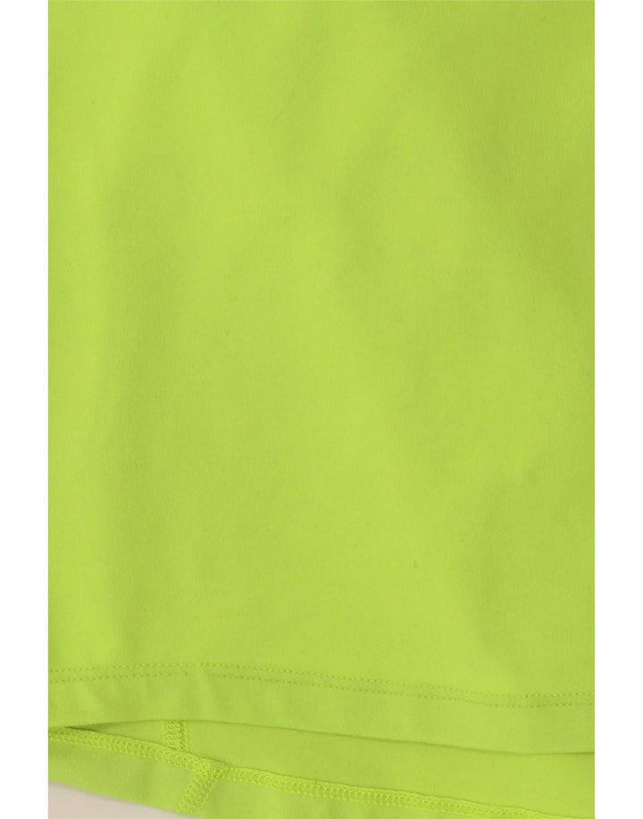 Nike Herren Dri Fit Zip Neck Pullover Trainingsanzug Top 2XL Grün Polyester