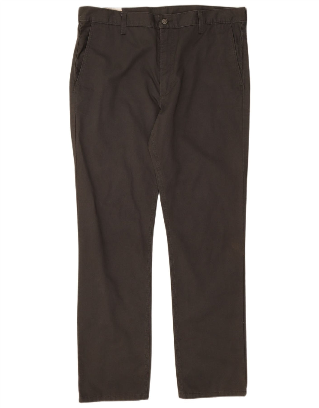 Levi's Herren gerade Chinohose W36 L32 graue Baumwolle