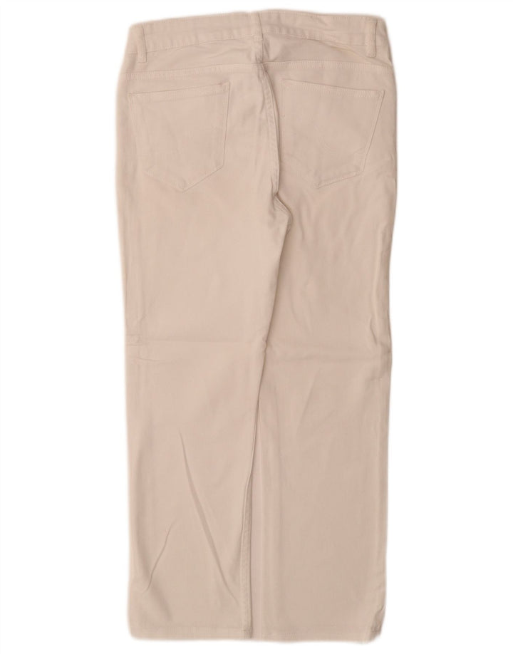 Fat Face Capri-Jeans für Damen, UK 8, Größe S, W26, L26, weiße Baumwolle