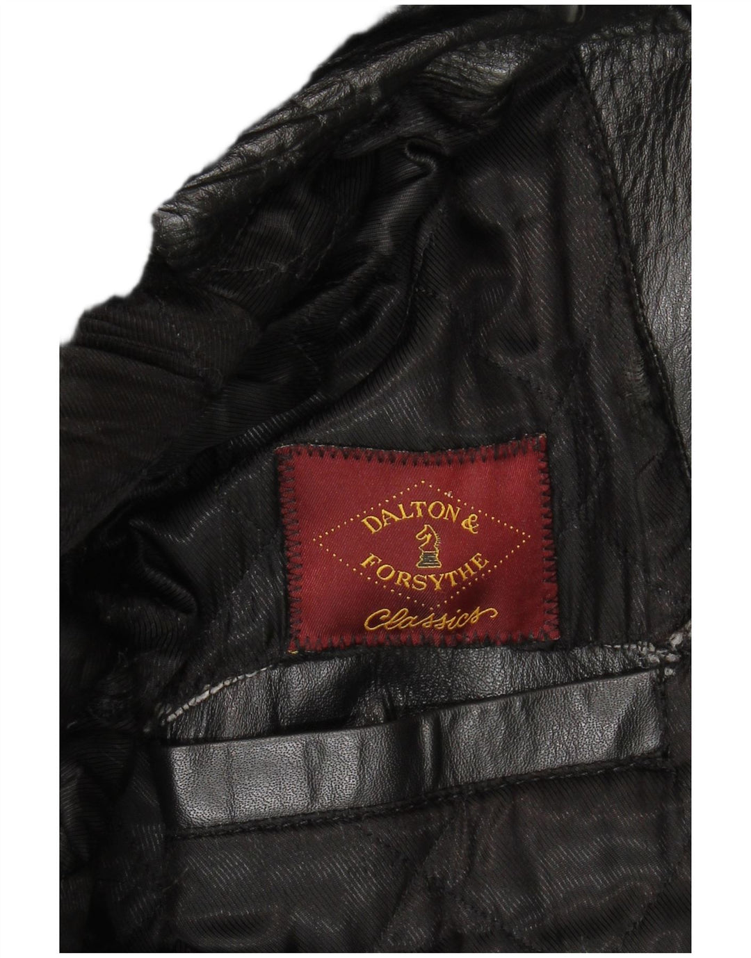 Classics Herren Lederjacke UK 40 Large Schwarz