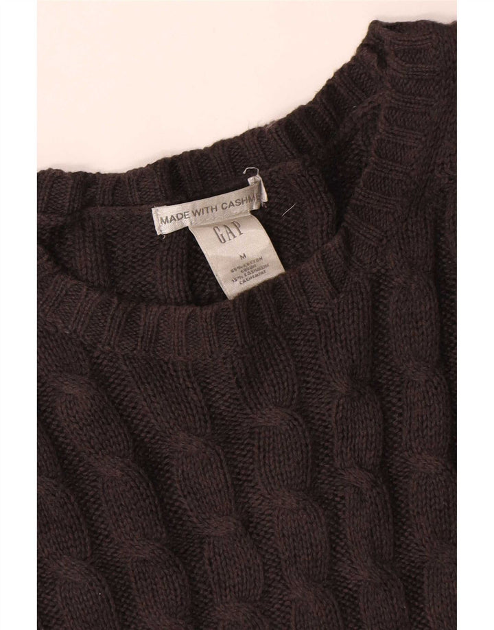 Gap Herren-Pullover mit U-Boot-Ausschnitt aus mittelgrauer Baumwolle
