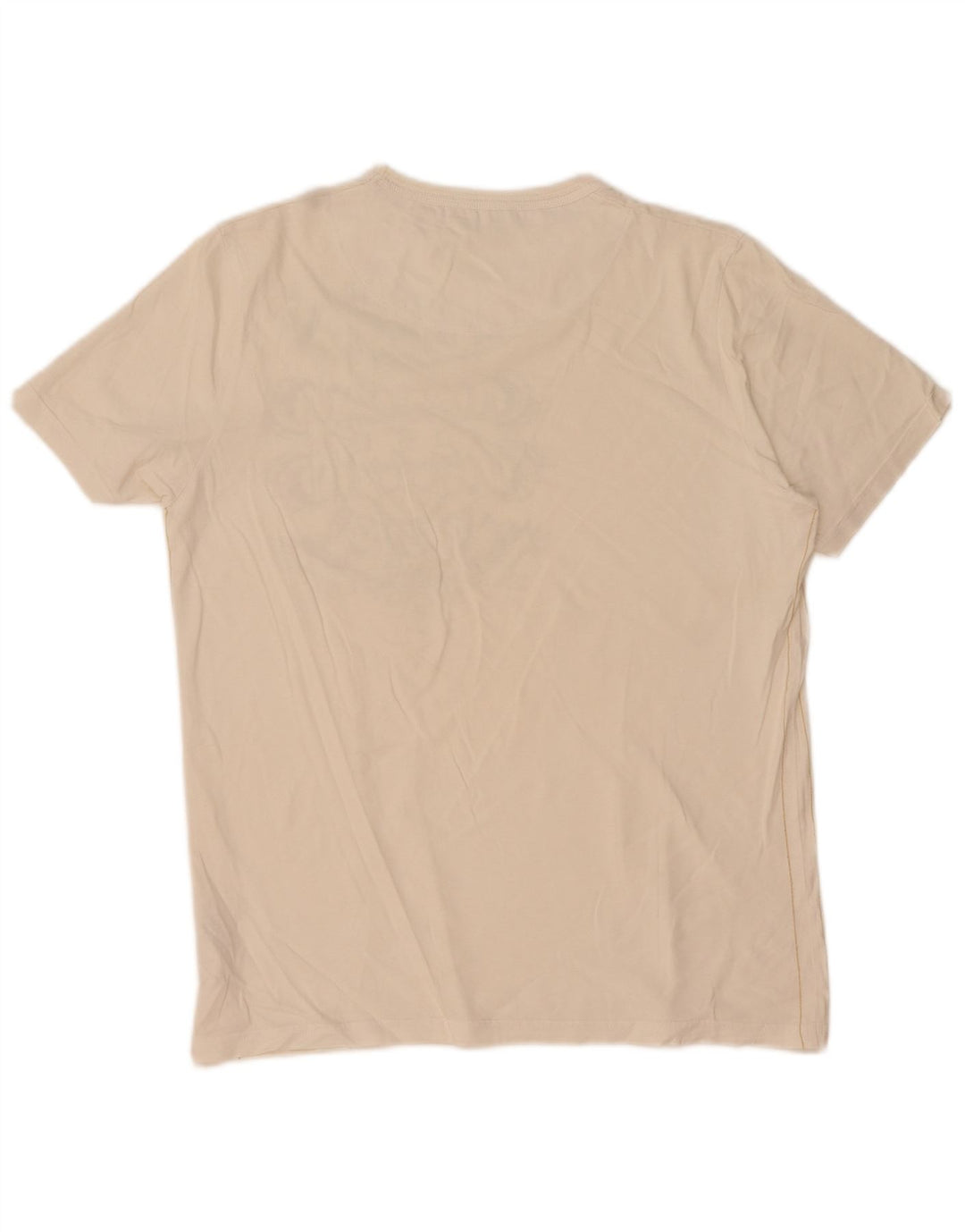 Ted Baker Herren-T-Shirt mit Grafik, Größe 3, mittelweiße Baumwolle
