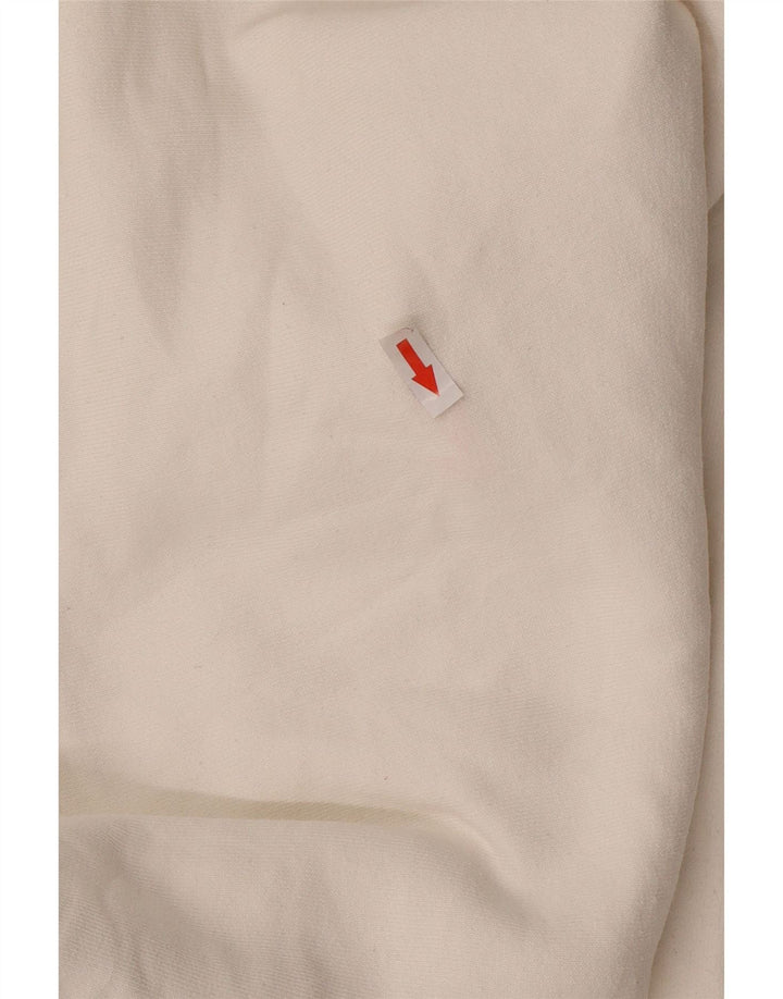 Champion Herren Reverse Weave Kapuzenpullover, Größe S, weiße Baumwolle