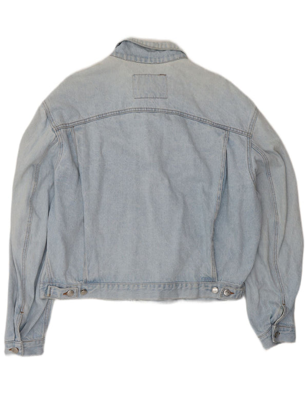Rifle Womens Übergroße Jeansjacke UK 18 XL Blau