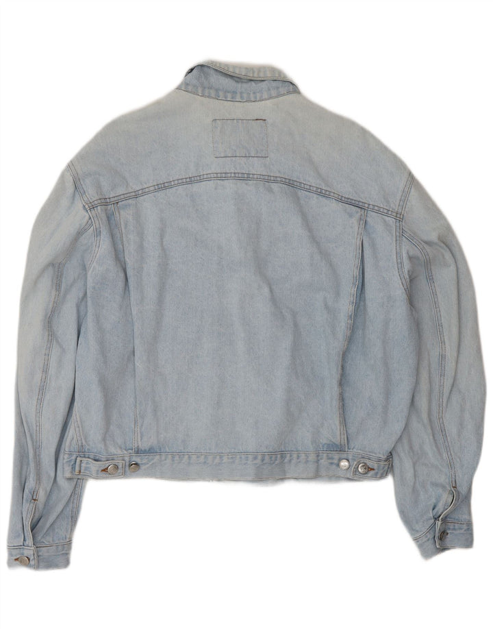 Rifle Womens Übergroße Jeansjacke UK 18 XL Blau