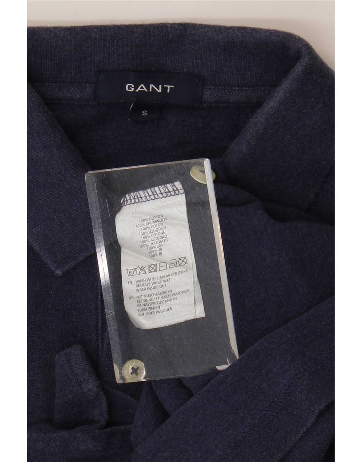 Gant Herren-Poloshirt, klein, marineblau, Baumwolle