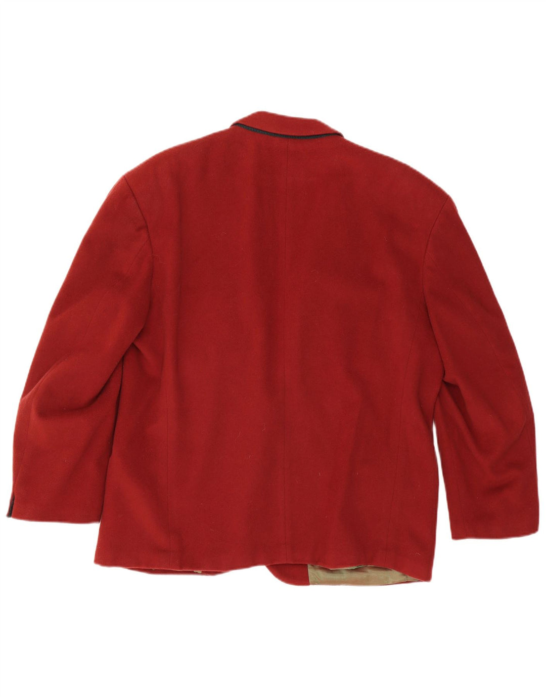 Hugo Boss Herren-Blazer mit 2 Knöpfen, EU 54, 2XL, rote Wolle