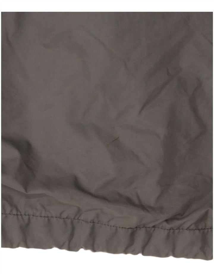 Champion Herren-Regenjacke mit Kapuze, übergroß, UK 38, Mittelgrau