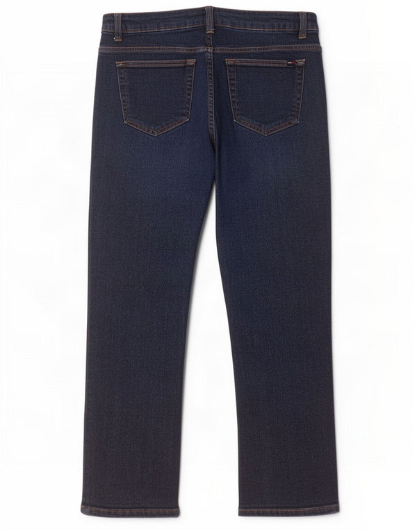 Tommy Hilfiger Damen Straight Jeans US 12 Large W34 L29 Marineblau