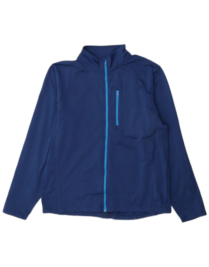 Mountain Warehouse Herren-Trainingsanzug-Oberteil, Jacke, XL, Marineblau, Polyester