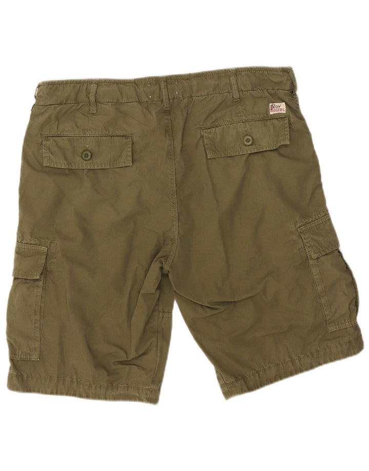 Roy Rogers Herren Cargoshorts W35 Large Khaki