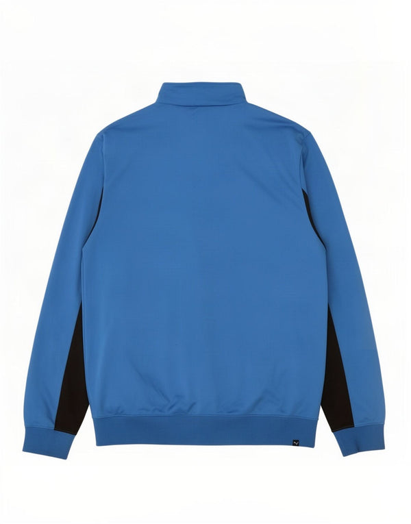 Puma Herren-Trainingsanzug-Top-Jacke XL, Blau, Farbblock
