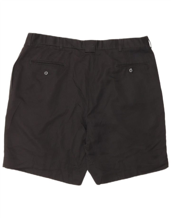DOCKERS Herren Golf Pegged Chino Shorts W40 XL Schwarz Polyester
