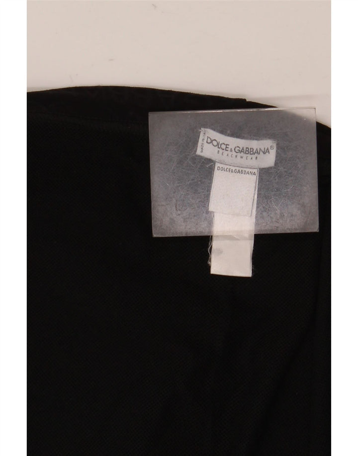 Dolce & Gabbana Herren Beachwear Badeshorts Large Schwarz