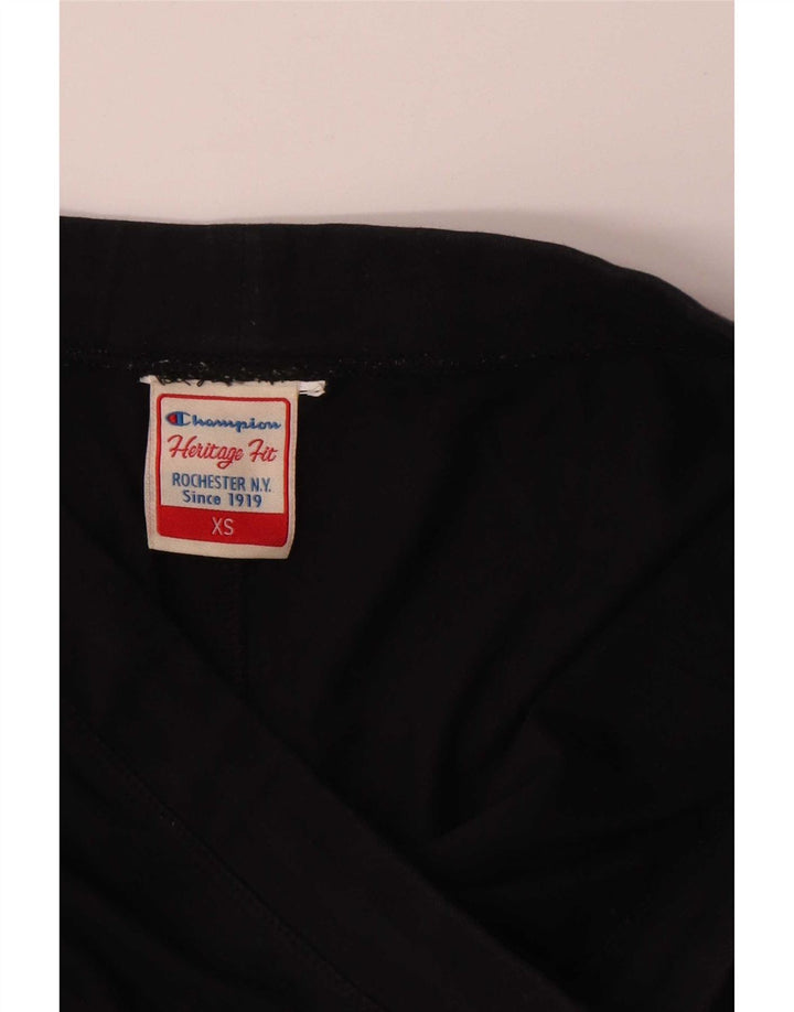 Champion Damen Leggings UK 6 XS Schwarz