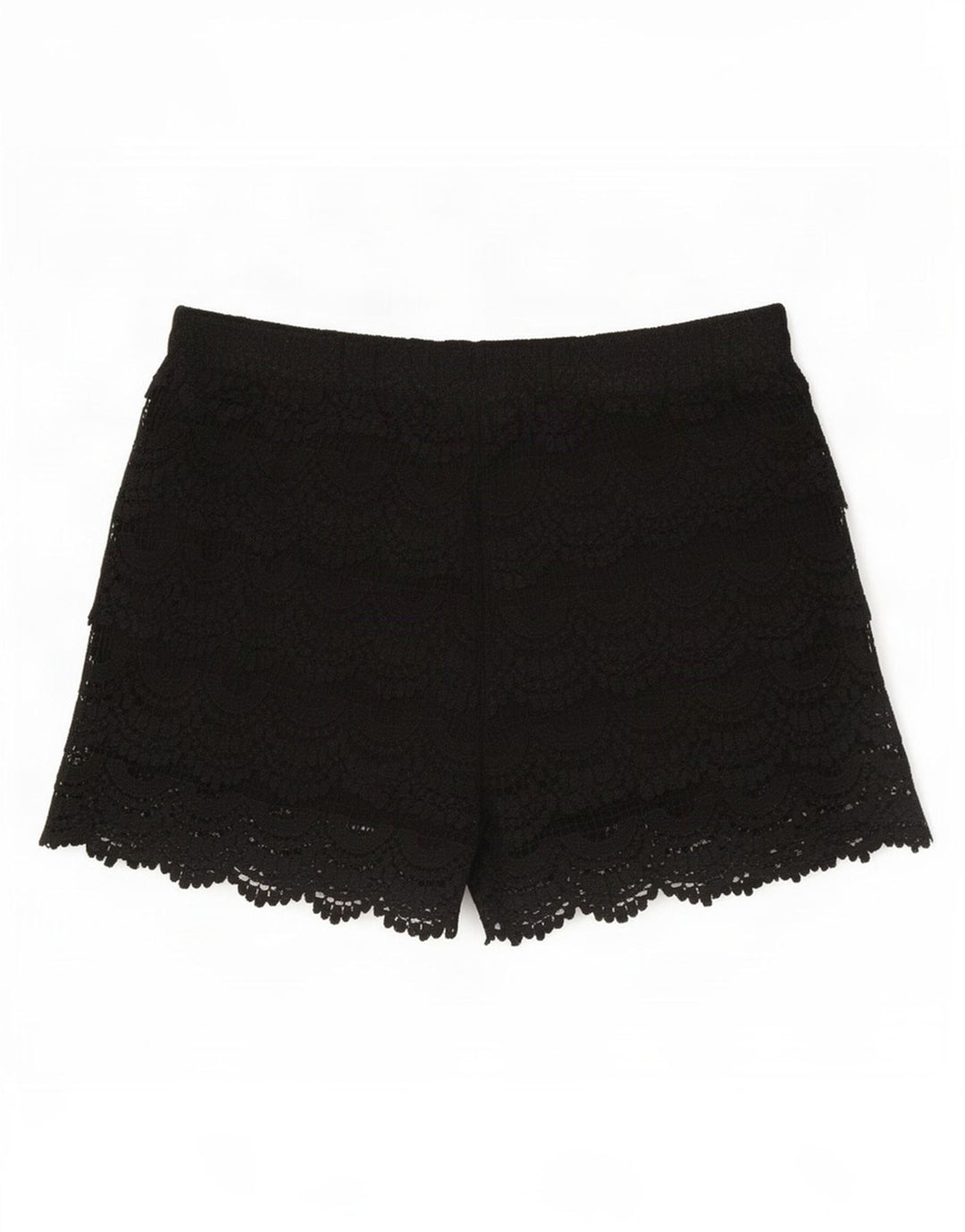 Zara Damen Casual Shorts Small W26 Schwarz