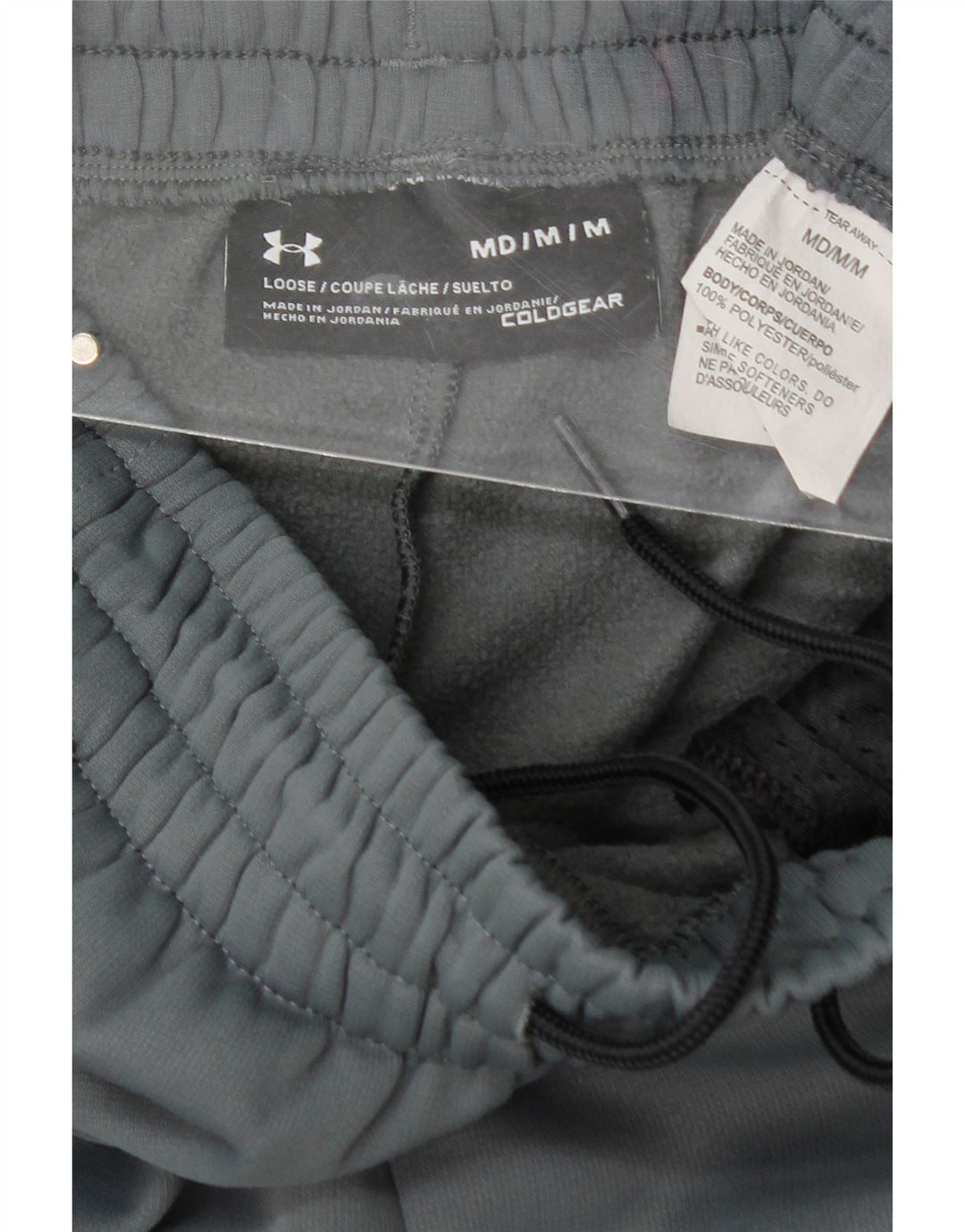 UNDER ARMOUR Mens Tracksuit Trousers Medium  Grey Polyester Vintage Under Armour and Second-Hand Under Armour from Messina Hembry 