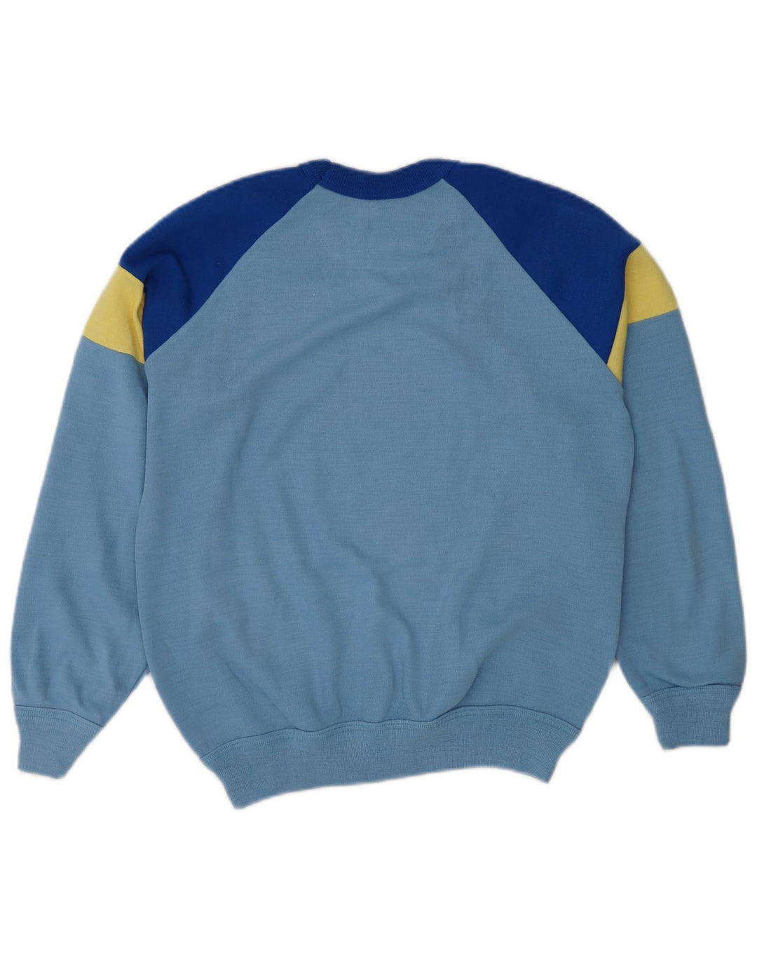 ROBY Damen-Sweatshirt-Pullover IT 44 Mittelblauer Farbblock