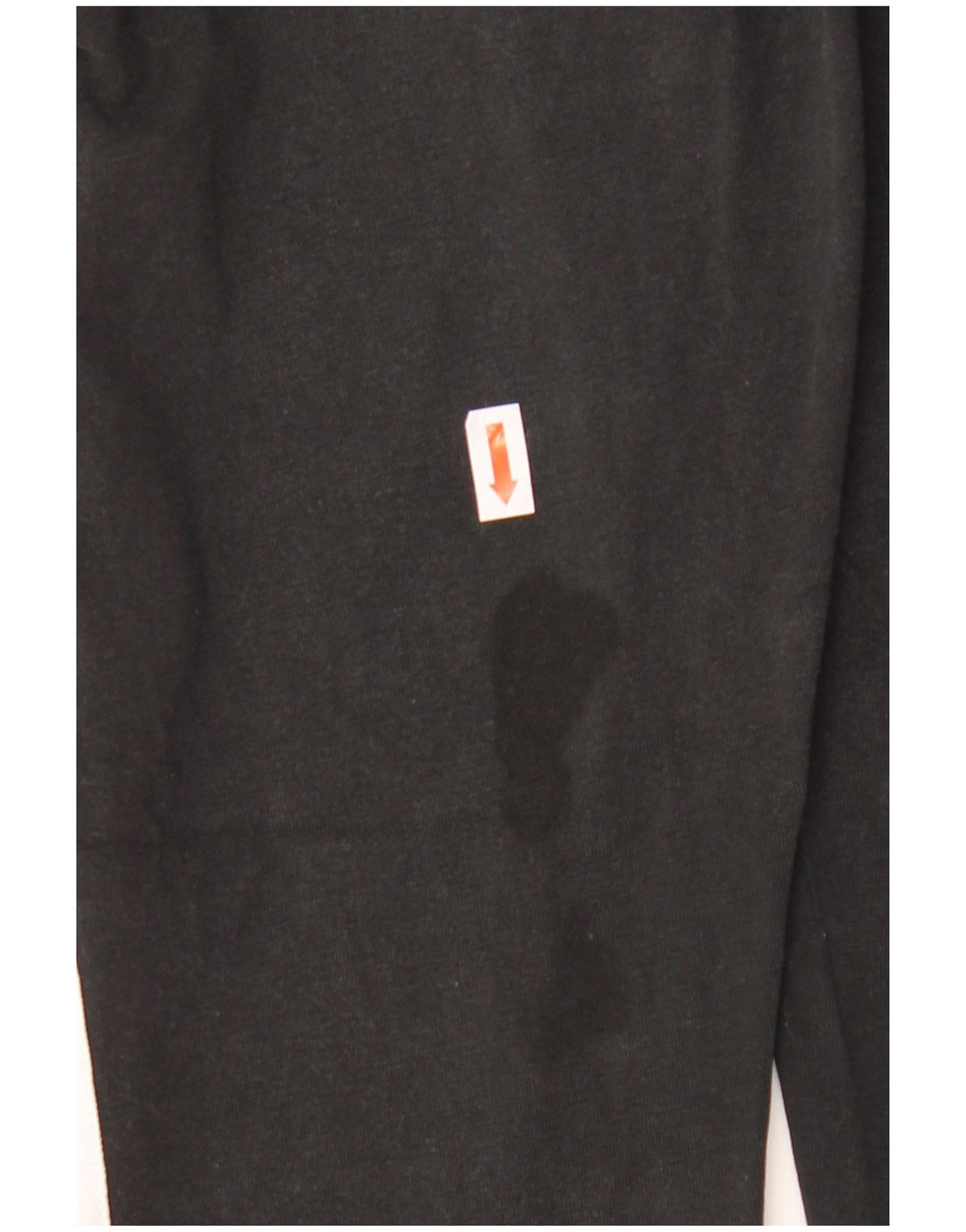 ADIDAS Damen Tight Fit Leggings UK 8/10 Small Schwarz Baumwolle