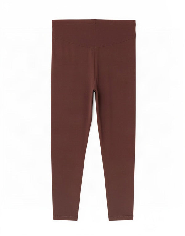 Marks & Spencer Damen Leggings UK 18 XL Braun Polyester