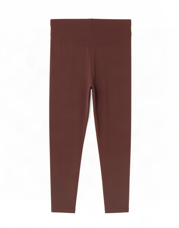 Marks & Spencer Damen Leggings UK 18 XL Braun Polyester