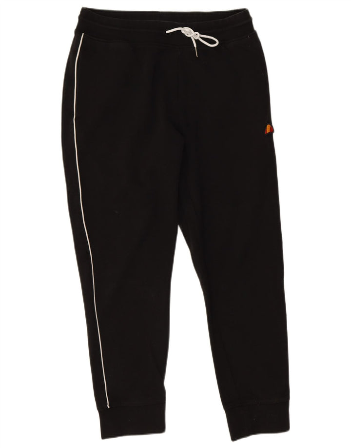Ellesse Herren-Trainingshose, Jogginghose, mittelschwarz, Baumwolle