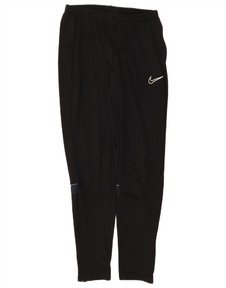 Nike Herren Dri Fit Trainingshose Mittelschwarzes Colourblock-Polyester