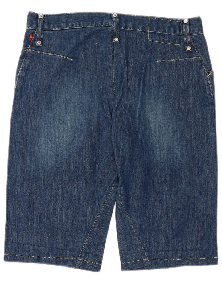 LEVI'S Damen-Jeansshorts, mittelgroß, W30, blaue Baumwolle