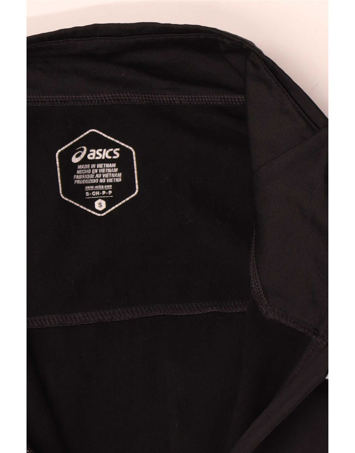 Asics Herren-Trainingsanzugoberteil, Jacke, Größe S, Schwarz
