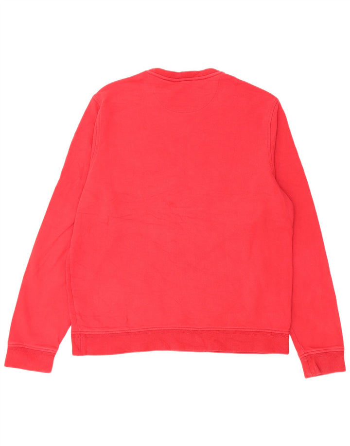 Belstaff Herren Sweatshirt Pullover 2XL Rot Baumwolle