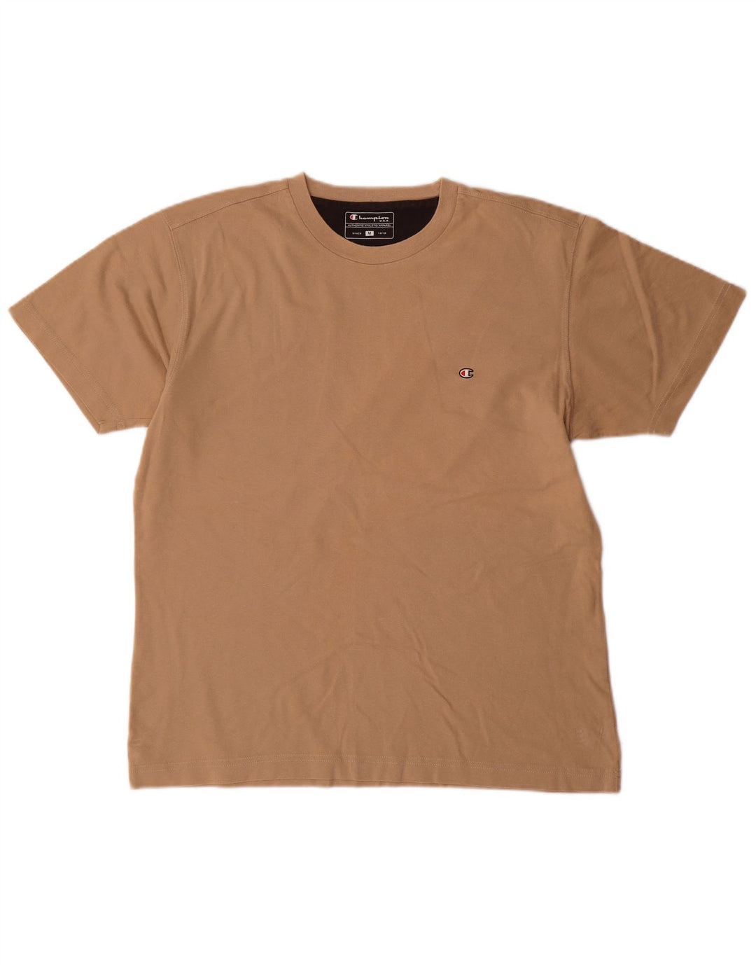 CHAMPION Herren T-Shirt Top Mittelbeige Baumwolle