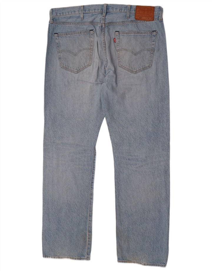 Levi's Herren 501 Straight Jeans W38 L32 Blaue Baumwolle